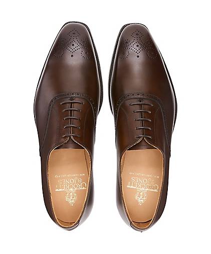 Crockett & Jones Schnürer EDGWARE in dunkelbraun bestellen - 61182602