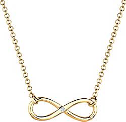 DIAMORE Halskette Infinity Pure Diamant (0.03 ct.) 925 Silber DIAMORE Halskette Infinity Pure Diamant (0.03 ct.) 925 Silber
