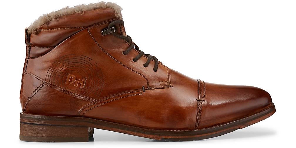 Daniel Hechter Stiefel ZICO REVO in braun mittel kaufen | GÖRTZ Daniel Hechter Business Schuhe Leder Dunkelbraun in Gr. 42