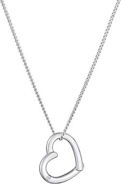 Diamore Halskette Herz Diamant (0.02 ct.) 925 Sterling Silber Diamore Halskette Herz Diamant (0.02 ct.) 925 Sterling Silber