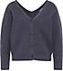 DreiMaster Vintage Strickjacke incus
