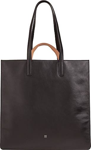 Dudubags Shopper Tasche Leder 40 cm