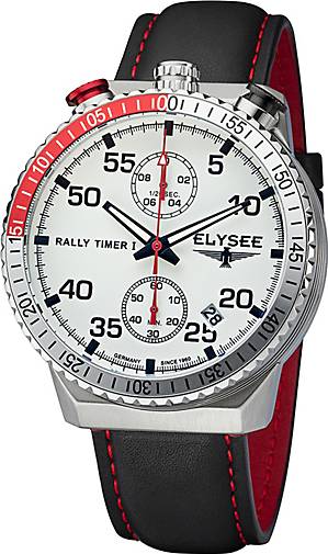 ELYSEE Quarzuhr Rally Timer I in silber bestellen - 72136001