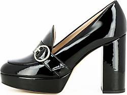 Pumps » Jetzt versandkostenfrei den Look perfektionieren | GÖRTZ Görtz Damenschuhe Pumps Hohe Schuhe Karree Schwarz Weiß 39