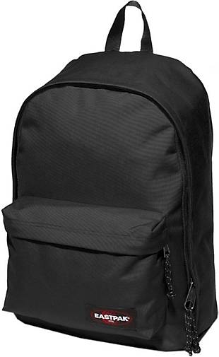 EASTPAK Wyoming & OUT OF OFFICE Rucksäcke – 40 Cm/24 L & 44 Cm/27 L, Schwarz, Mit Lederboden