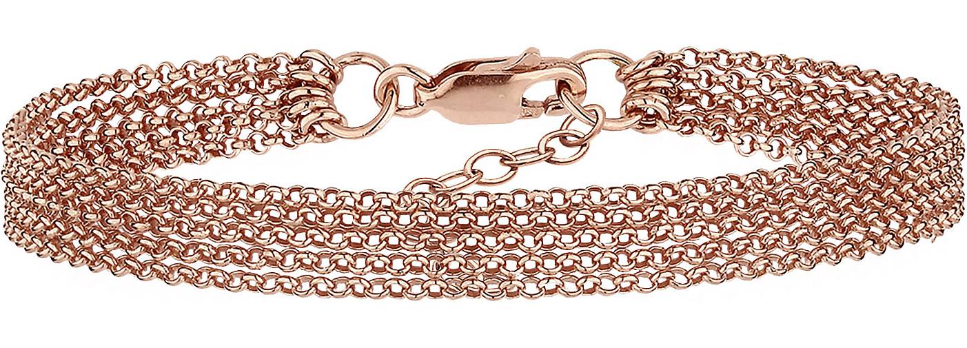kette bicolor rosegold silber