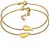 Elli Armband Herz Gebrochen Friends Love 2er Set 925 Silber