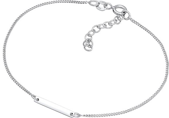 Elli Armband ID-Armband mit gravierbarer Platte 925 Silber in silber  bestellen - 20458101