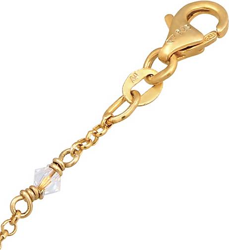 Elli Armband Klassiker Kristalle 925 Sterling Silber in gold bestellen -  92815002