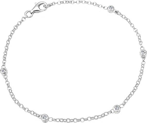 Elli Armband Klassisch Kristalle 925 Sterling Silber In Silber Bestellen 92815102