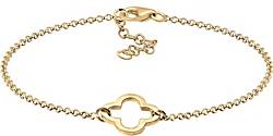 Elli Armband Kleeblatt Symbol Glück Trend Talisman 925 Silber Elli Armband Kleeblatt Symbol Glück Trend Talisman 925 Silber