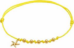 Elli Armband Nylon Seestern Kugeln Bead 925 Silber Elli Armband Nylon Seestern Kugeln Bead 925 Silber