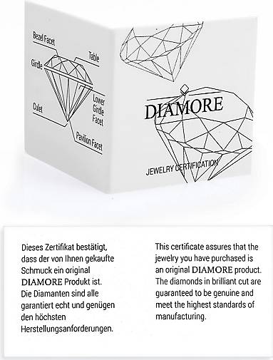 Elli DIAMONDS Ring Bandring Diamant (0.045 ct) 925 Sterling Silber FH9110