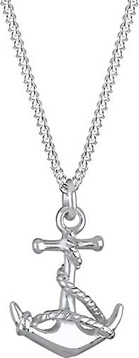 Elli Halskette Anker Symbol Maritim Meer 925 Sterling Silber