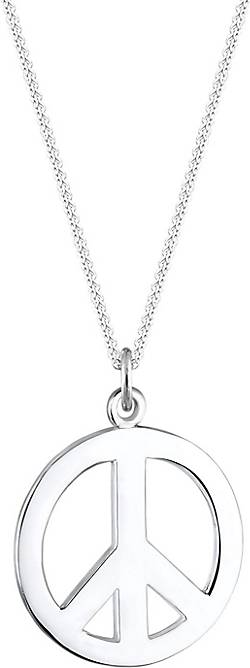 Elli Halskette Boho Peace Zeichen 925 Sterling Silber in silber bestellen -  93309501