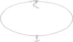 Elli Halskette Choker Anker Maritim Meer Erbskette 925 Silber Elli Halskette Choker Anker Maritim Meer Erbskette 925 Silber