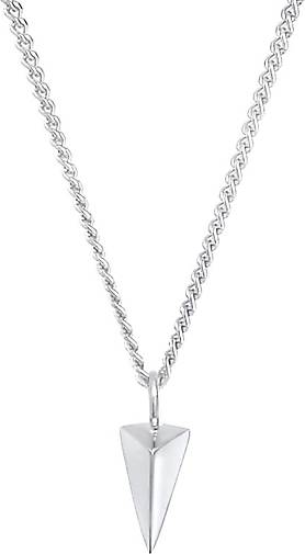 Elli Halskette Dreieck Geo Trend Minimal Design 925 Silber