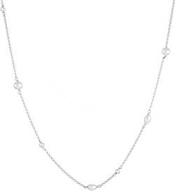 Elli Halskette Elegant Basic Süsswasserzuchtperlen 925 Silber Elli Halskette Elegant Basic Süsswasserzuchtperlen 925 Silber
