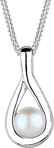 Elli Halskette Infinity Süßwasserzuchtperle 925 Silber