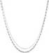 Elli Halskette Layer Glieder Oval Basic Chunky Chain 925 Silber