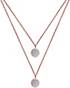 Elli Halskette Layer Kreis Geo Emaille 925er Sterling Silber