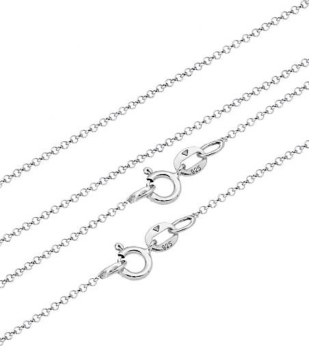 Dreieck Partnerkette Silber 96907101 bestellen silber - Triangel 925 Halskette Style Geo Elli in