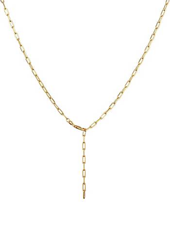 Elli Halskette Glieder gold in Grob Y-Kette bestellen 97140401 Oval - Silber Basic 925