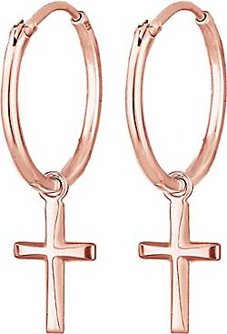 Elli Ohrringe Creolen Hänger Kreuz Glaube Religion 925 Silber Elli Ohrringe Creolen Hänger Kreuz Glaube Religion 925 Silber