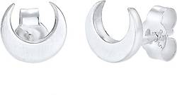 Elli Ohrringe Halbmond Luna Trend Matt 925 Sterling Silber Elli Ohrringe Halbmond Luna Trend Matt 925 Sterling Silber