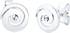 Elli Ohrringe Spirale Kristalle Funkelnd 925 Silber