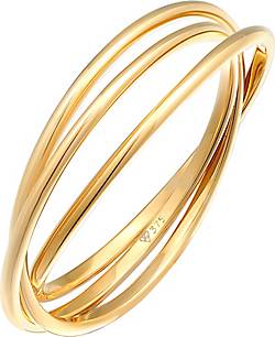 Basic Gelbgold PREMIUM gold Elli bestellen Ring Wickelring 375 in 72141401 Trio -
