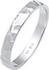 Elli Ring Basic Bandring Fein Gehämmert 925 Silber