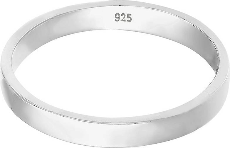 Elli Ring Basic Bandring Trend 925 Sterling Silber in silber bestellen -  92715701 | Silberringe