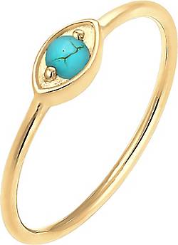 Elli Ring Evil Eye Talisman Symbol Howlith Trend 925 Silber Elli Ring Evil Eye Talisman Symbol Howlith Trend 925 Silber