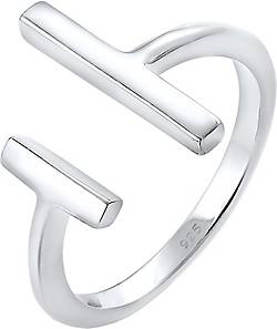 Elli Ring Geo Stab Minimal Trend Blogger 925 Sterling Silber Elli Ring Geo Stab Minimal Trend Blogger 925 Sterling Silber