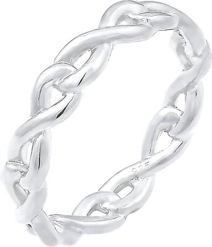 Elli Ring Infinity Unendlichkeit Vertrauen Trend 925 Silber