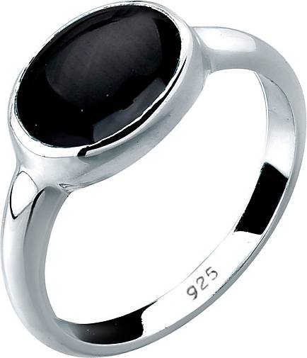 Elli Ring Onyx 925 97505101 - in Sterling Silber schwarz bestellen