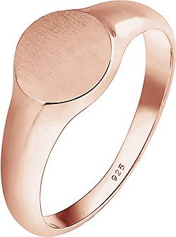 Elli Ring Siegelring Royal Matt Geo Basic Trend 925 Silber Elli Ring Siegelring Royal Matt Geo Basic Trend 925 Silber