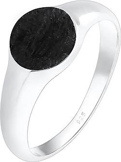 Elli Ring Siegelring Royal Matt Geo Basic Trend 925 Silber Elli Ring Siegelring Royal Matt Geo Basic Trend 925 Silber