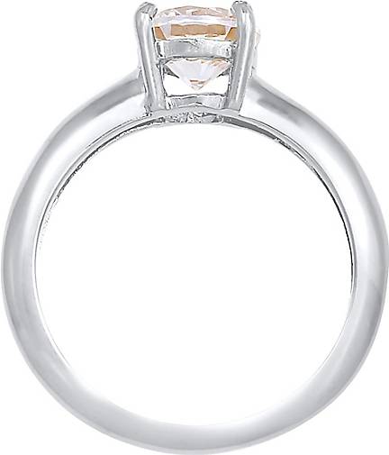 Elli Ring in Solitär silber bestellen Zirkonia Klassisch - Sterling 925 92862803 Silber