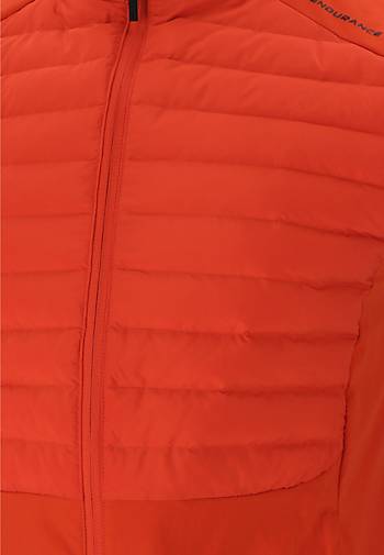 Endurance Laufjacke Benst Steppdesign 17168001 in tollem bestellen - in orange