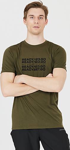 - 18490301 mit in khaki Paikaer Quick-Dry-Technologie T-Shirt bestellen Endurance