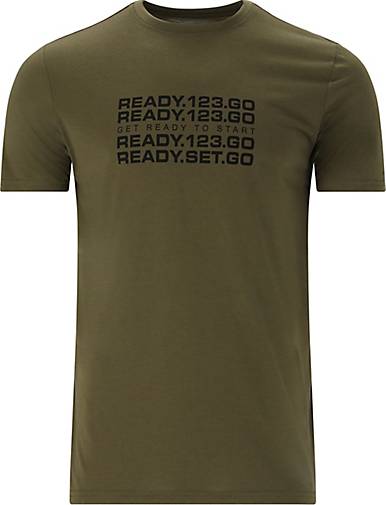 mit Quick-Dry-Technologie Paikaer Endurance T-Shirt in - khaki 18490301 bestellen