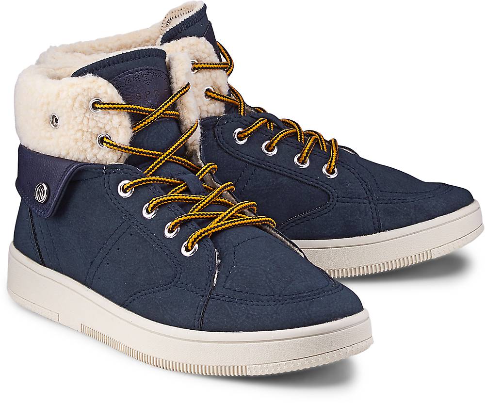 Esprit, Bootie Desire in blau, Stiefeletten für Damen Gr. 36