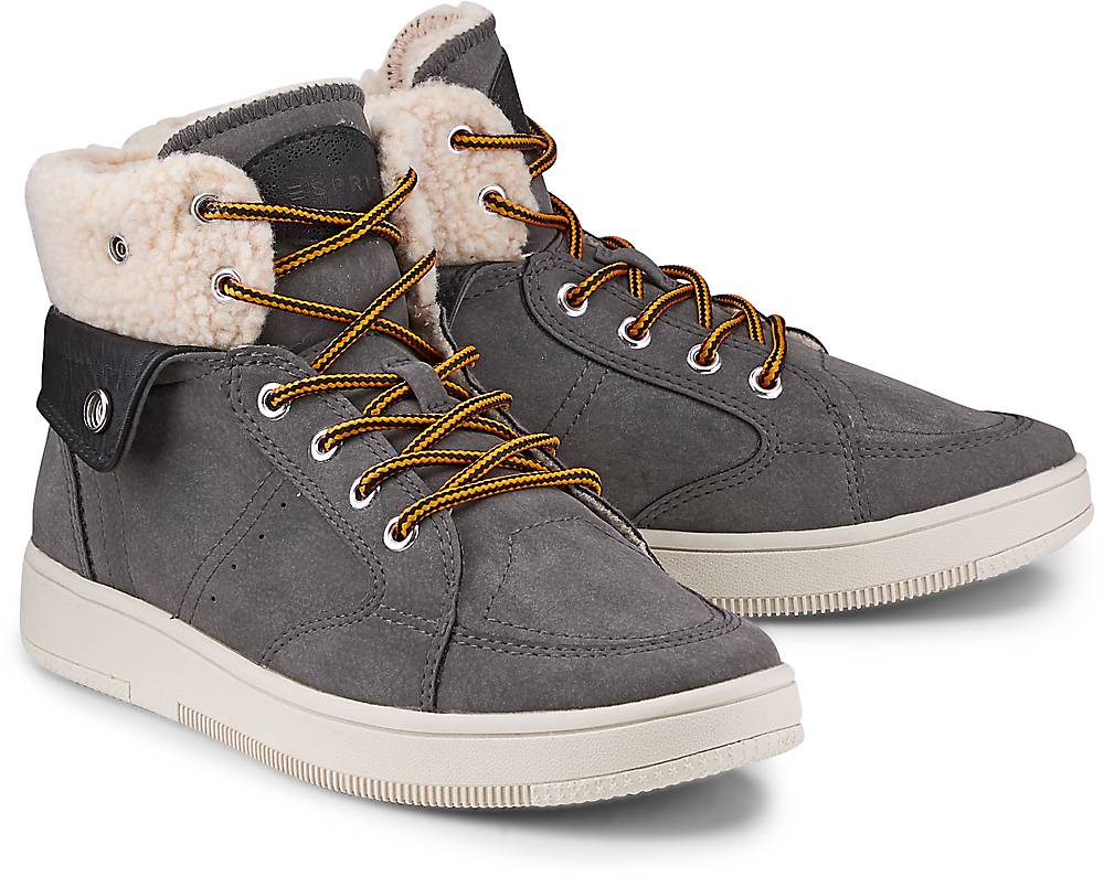 Esprit, Bootie Desire in grau, Stiefeletten für Damen Gr. 36