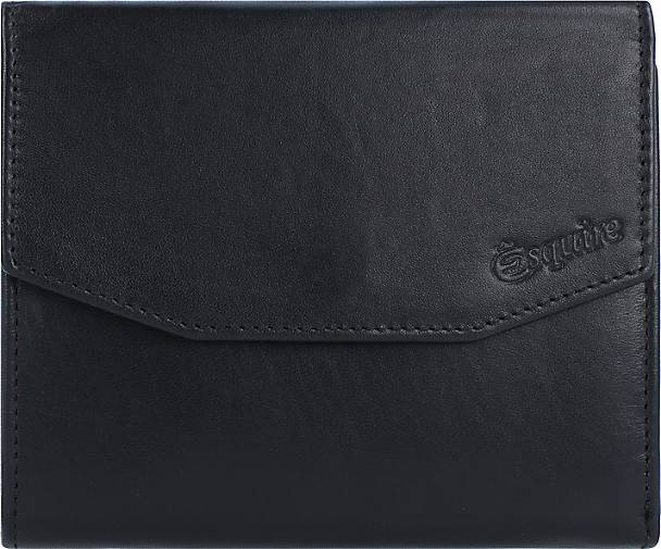 Esquire New Silk Geldbörse Leder 12 cm