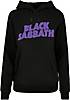 F4NT4STIC Basic Hoodie Black Sabbath Heavy Metal Band Wavy Logo Black