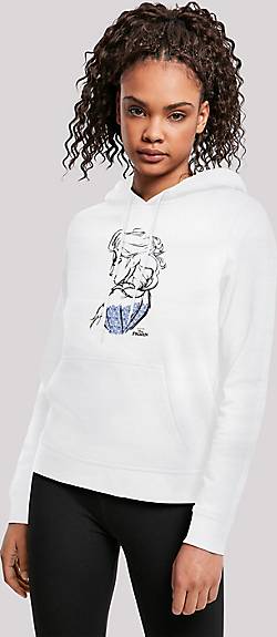 F4NT4STIC Basic Hoodie Disney Frozen Elsa Sketch Mono in weiß bestellen -  25845101