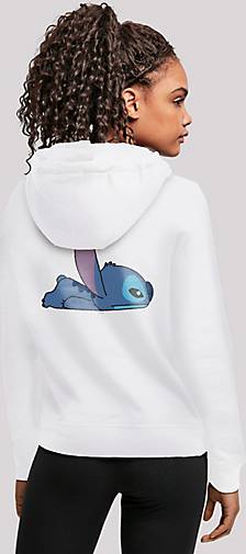 F4NT4STIC Basic Hoodie Disney Lilo And Stitch Stitch Backside Breast Print  in weiß bestellen - 25844902