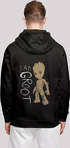 F4NT4STIC Basic Hoodie Marvel I am Groot Guardians of the Galaxy in schwarz  bestellen - 26202401
